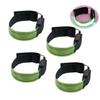 Yardwe 12pcs High Visibility Led Bracelet Reflective Running Armband for Night Lightweight Flexible view 3
