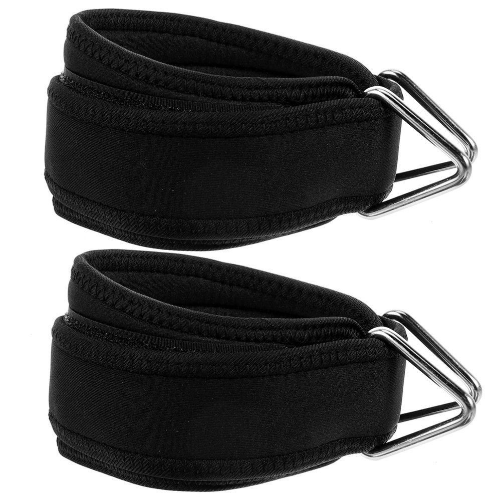 1 Pair Fitness Foot Straps for Cable Machine Wrapping Tape Ankle Cable attachments Wrist Cable Accessories Anti-wear Ankle Strap Ankle Support Cable Gym Ankle Cuff Exercise Belt
