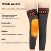 Rock88 Wool Knee Pads Brace Winter Thermal Knee Warmers Sleeve for Ski Cycling Running Men Women Fluffy Elastic Legging Cover Protector,Gray,L(50 view 3