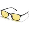 ANRRI Night Vision Driving Glasses Anti Radiation Glasses for Men Women Anti Glare Nighttime Glasses HD Yellow Lens view 1