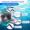 Aegend Diving Mask for Adult Youth, Anti-Fog Anti-UV Wide View Snorkel Mask for Scuba Diving Swimming Snorkeling view 2