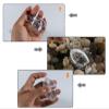 KTGCOZS Pack of 5 Fishing Float Bobber Bubble Casting Clear Plastic Oval Small Medium Large view 3