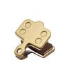 Bicycle Disc Brake Pad Fit for Himo Z20 Electric Bike Parts Hydraulic Metal Disc Brake Pads Semi-Metallic Cycling Brake Pads (Color : Yellow)