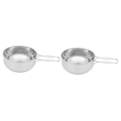 HANABASS 2pcs Outdoor Folding Bowl Portable Camping Cookware for Hiking Picnics and Travel Lightweight Easy to Clean Cooking Utensils for Adventure