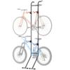 Suchtale 2 Bike Rack, Bicycle Rack, Bike Storage Rack for Garage, Gravity Bike Stand, Indoor Bike Organizer, Floor Vertical Bicycle Holder, Adjustable Wall Mount Cycle Hanger for Road Mountain Bikes view 1