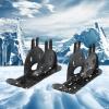 kowaku Snow Sledge Board Set Ski Balance Bike Sled Bike Holder Kids Outdoor Downhill Sleds Snowboard Sled Bicycle Toboggan view 2