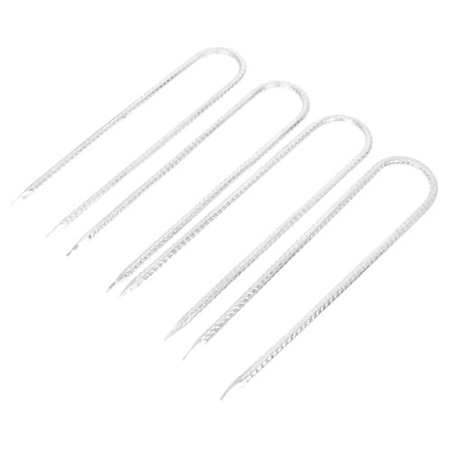 Kisangel Camping Canopy Nails 4pcs Trampoline Replacement Parts Lightweight and Portable Tent Anchors