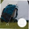 Kisangel Camping Canopy Nails 4pcs Trampoline Replacement Parts Lightweight and Portable Tent Anchors view 4