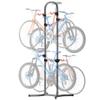 Suchtale 4 Bike Rack, Bicycle Rack, Bike Storage Rack for Garage Home, Freestanding Gravity Bike Stand, Adjustable Vertical Bicycle Holder for Indoor Outdoor, Bike Hanger Floor Parking Cycle Organizer view 1