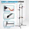 Suchtale 4 Bike Rack, Bicycle Rack, Bike Storage Rack for Garage Home, Freestanding Gravity Bike Stand, Adjustable Vertical Bicycle Holder for Indoor Outdoor, Bike Hanger Floor Parking Cycle Organizer view 4