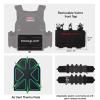 vAv YAKEDA Quick Release Tactical Laser-Cutting Vest Multicam Lightweight Vest (US, Alpha, One Size, Regular, Regular, Black CP) view 3