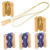 6pcs Exercise Jump Rope Wooden Handle Skipping Rope Wear-resistant for Fitness view 1