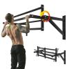BESTHLS Wall Mounted Advanced Pull Up Bar, Heavy Duty Wall Mount Pull-up Chin Up Bar Multifunctional Home Gym Workout Indoor Exercise Equipment Support to 440 Lbs view 1
