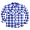 Alimens & Gentle Men's Button Down Regular Fit Long Sleeve Plaid Flannel Casual Shirts view 1