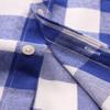 Alimens & Gentle Men's Button Down Regular Fit Long Sleeve Plaid Flannel Casual Shirts view 4