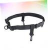 GANAZONO Nylon Wading Belt for Kayak Fishing with Hooks D-ring Adjustable Waist Belt view 2