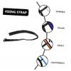 GANAZONO Adjustable Bike Wheel Straps 4 Pieces of Fastening Cable Straps for Bicycles Non-Slip for Wheel Stabilization view 4