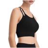 Women's Sports Bra Workout Tank Tops Running Camisole Racerback Lingerie Wireless Y2K Crop Top Fitted Athletic Yoga Bra view 2