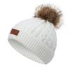 Winter Children's Scar has Two Pieces Set, Plus Ball Baby Knit hat, Warm Wool, Plus and Thick Neck Cover view 2