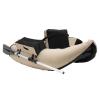 4.5ft Inflatable Fishing Boat, Fishing Float Tube with Storage Pockets, Inflatable Dinghy, Outdoor Fishing Boat Set, Single Portable Boat Raft, Hand Air Pump, 286.6lbs Load (Khaki) view 4
