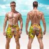 V-DECORPARKS Santa Claus Men's Swim Trunks - July Christmas Hawaiian Shorts for Men, Men's Summer Bathing Shorts Set 08 Size L view 2