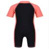 renvena Baby Girls One Piece Floral Print Swimsuit Long Sleeve Front Zipper Swim Bodysuit Monokini Watermelon Red&Black 14 Years view 2