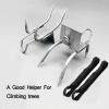MIZHAO Tree Climbing GearLeather Forged Tree Climbing Tool Non-Slip Pedal for Picking Fruit view 4