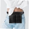 Beatifufu Leather Hair Stylist Belt Barber Belt Scissor Pouch Stylist Tool Belt for Salon Use view 4