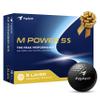 agape MP5S Black DuraPlus Urethane Golf Balls, Unmatched Soft Feel, Maximum Distance & Greenside Control, 5-Piece Dual Core, Ideal for Handicap 5-15, Ideal Golf Gifts for Men (1 Dozen, 12-Balls) view 1