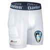 Davion Youth Sliding Padding Shorts with Soft Protective Athletic Cup Boys Briefs Underwear for Football, Baseball, Lacrosse White-L view 1