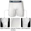 Davion Youth Sliding Padding Shorts with Soft Protective Athletic Cup Boys Briefs Underwear for Football, Baseball, Lacrosse White-L view 3