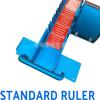Starting Block, Starting Block with Non-Slip Nail, Standard Scale, Adjustable Angle for Auxiliary Acceleration view 3