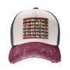 ZISHAK Books Unisex Baseball Cap and Fishing Hat,Perfect Accessory for Outdoor Activities and Sports view 3