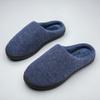 Bestgift Mens Home Shoes Women Indoor Casual Cotton Slippers Women Dark blue 9.5 view 2
