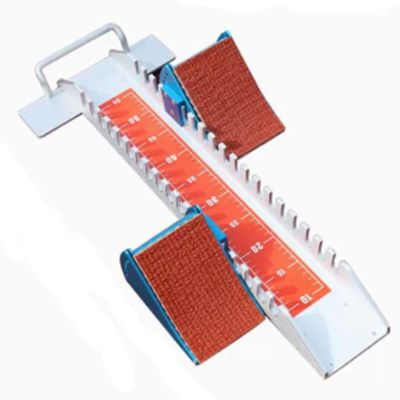 All-Aluminum Alloy Starting Block Special Training Running Device for Track and Field Competition Multifunctional Plastic Track Booster (Size : 64cmA)