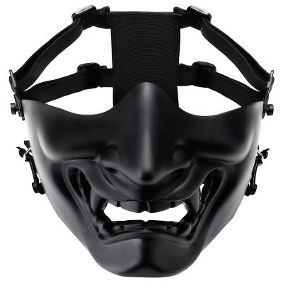 BOSREROY Outdoor Game Half Face Creative Protective Airsoft Mask Fashion