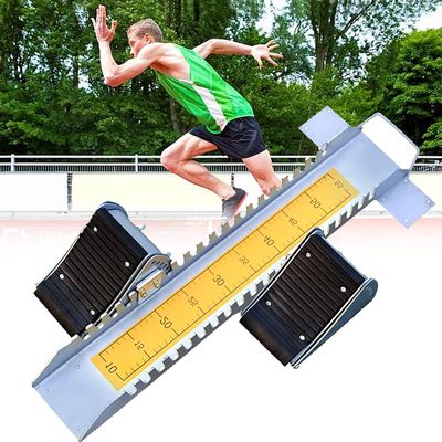 BaNbe Sprinting Blocks, Adjustable Sprint Starter, Track Field Starting Blocks Can Get A Better Start, Safe and Stable, Suitable for Daily Training, 20240108