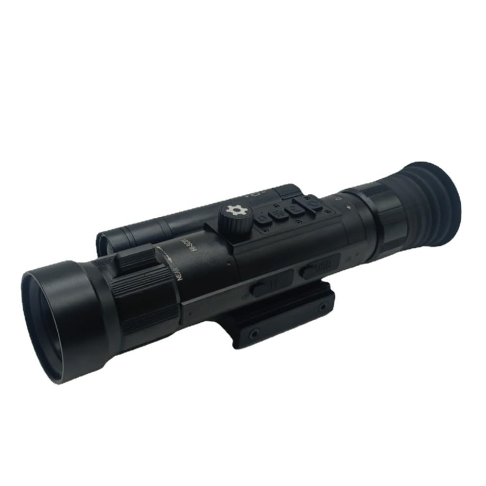 All-Metal Night Vision Goggles, IP66 Waterproof, Shock-Resistant, with WiFi, Multiple Crosshairs, 30/60fps, 4k Imaging, Ballistic Calculator, Used for Hunting and Outdoor Observation850nmIR