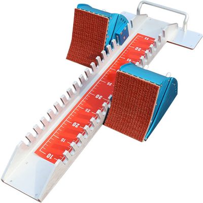 Starting Block, Athletics Training Starting Block, Multi-Function Pedal, Adjustable Sprint Starter, Track and Field Running, Aluminum Alloy, Suitable for Plastic Track, Cinder Track