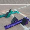 Multi-Function Starting Block,Sprinter Starting Block, Angle Adjustable Sprinter Track and Field Aluminum Suitable, 0-55 Scale, for Plastic Runway Cinder Track view 3