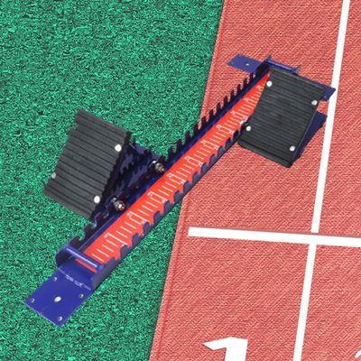 BaNbe Starting Block, Athletics Running Jumping All Tracks Starting Block Set for Runner, Suitable for Plastic Track, Ash Track, 20240108