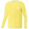 Palmyth Boys Fishing Shirt Youth Long Sleeve T-Shirt UPF 50+ Sun Protection (Yellow/Trout Splash, XL) view 4