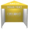 LANTENTSUN 10x10FT/3x3M Custom Pop Up Canopy Tent, Outdoor Canopy with Removable Sidewalls and Wheeled Bag, Instant Portable Shelter, for Parties Commercial Trade Show Display view 1