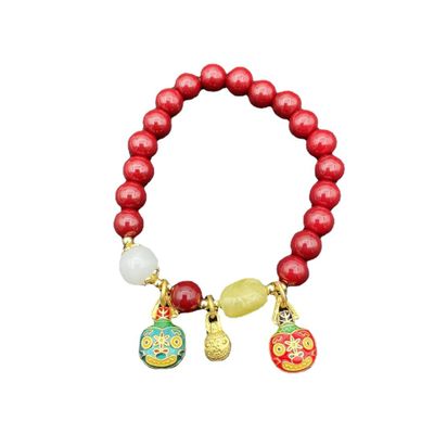 CELEIR A Bracelet that I Love Very Much Recently, an Amethyst Sand Bracelet, a Crystal Bracelet