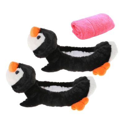 Aymzbd Blade Covers Protection for Skating, Penguin Rose Pink