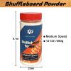 TORPSPORTS Shuffleboard Sand Wax High/Medium Speed Shuffleboard Powder Set, Shuffleboard Sand with Mini Brush Set (2 cans Meduim Speed) view 2