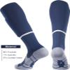 APTESOL Women Cushioned Knee High Soccer Socks for Kids Youth Team Sports view 3
