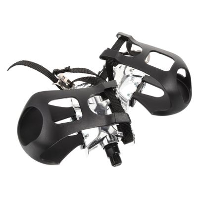 Anneome Rotating Bike Pedals for Foot Bike Pedal Exerciser Anti-Slip Aluminum Alloy for Gym Bicycles