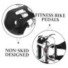 Anneome Rotating Bike Pedals for Foot Bike Pedal Exerciser Anti-Slip Aluminum Alloy for Gym Bicycles view 4