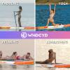 WHDCYD Inflatable Stand Up Paddle Board 11'  33"  6", Yoga Board with Durable SUP Accessories for Adults & Youth, Versatile Paddle Board view 3